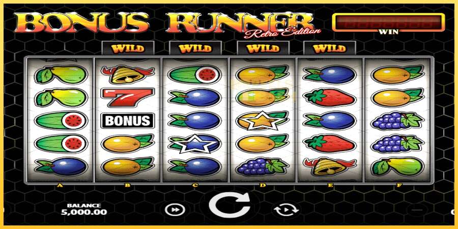 Bonus Runner Retro Edition акча үчүн оюн машинасы, сүрөт 1