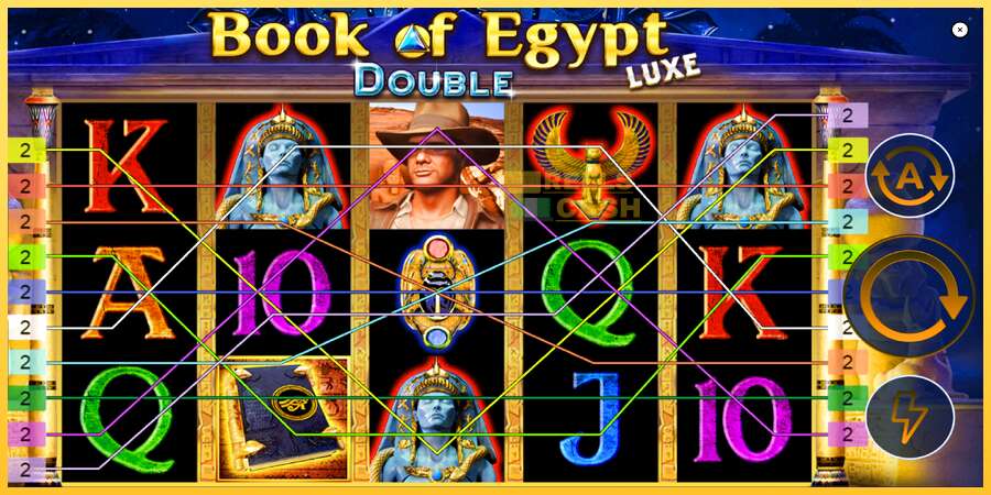 Book of Egypt Double Luxe акча үчүн оюн машинасы, сүрөт 1