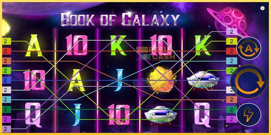 Book of Galaxy акча үчүн оюн машинасы, сүрөт 2