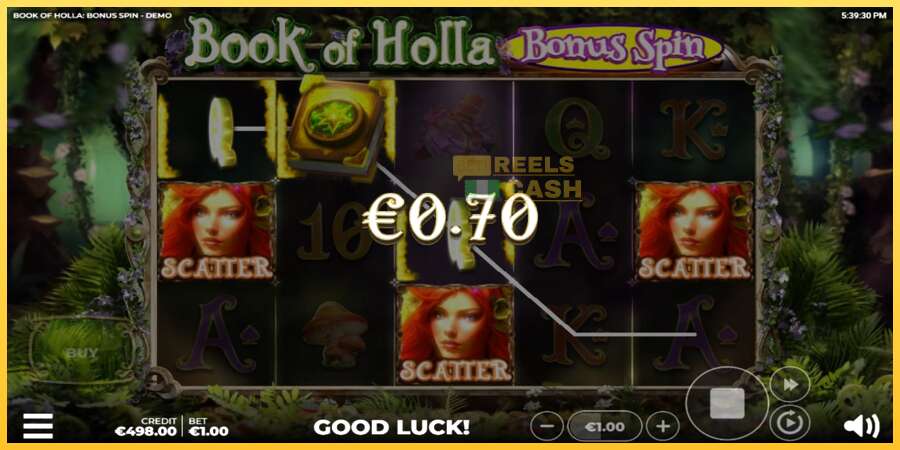 Book of Holla: Bonus Spin акча үчүн оюн машинасы, сүрөт 3