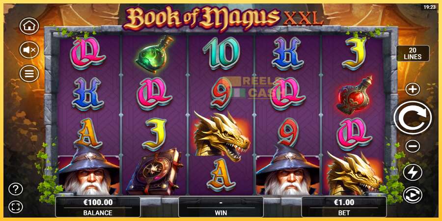 Book of Magus XXL акча үчүн оюн машинасы, сүрөт 2