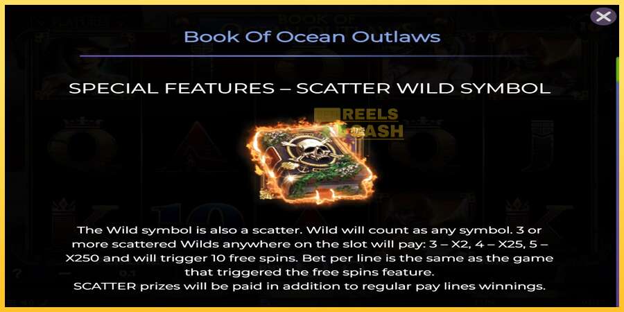 Book of Ocean Outlaws акча үчүн оюн машинасы, сүрөт 4