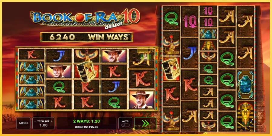 Book of Ra Deluxe 10 Win Ways акча үчүн оюн машинасы, сүрөт 2