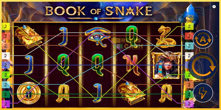 Book of Snake акча үчүн оюн машинасы, сүрөт 2