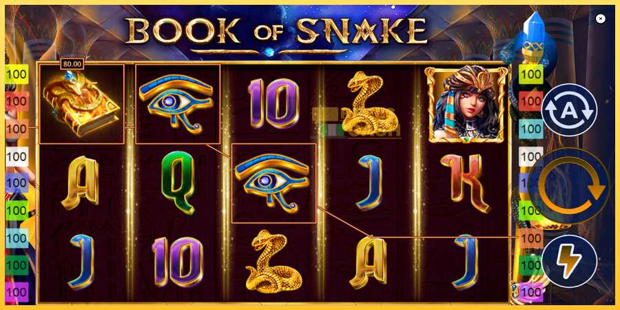 Book of Snake акча үчүн оюн машинасы, сүрөт 4