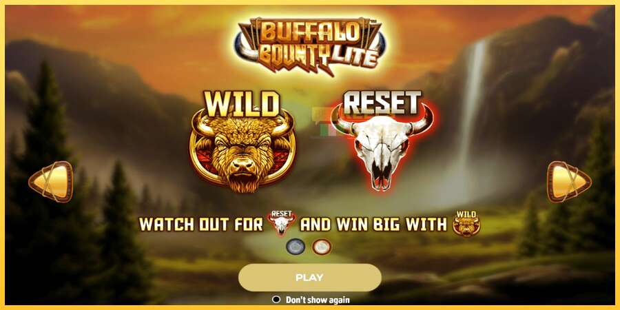 Buffalo Bounty Lite акча үчүн оюн машинасы, сүрөт 1