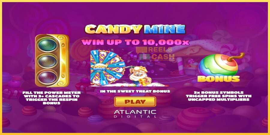 Candy Mine акча үчүн оюн машинасы, сүрөт 1