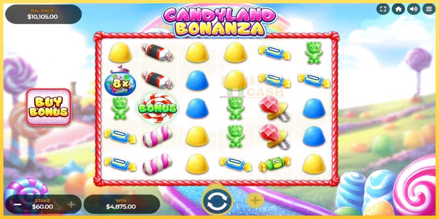 Candyland Bonanza акча үчүн оюн машинасы, сүрөт 1