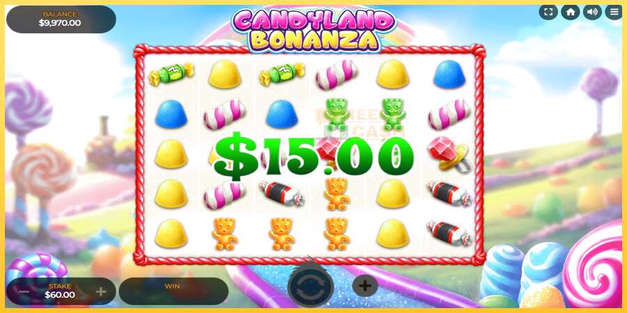 Candyland Bonanza акча үчүн оюн машинасы, сүрөт 2