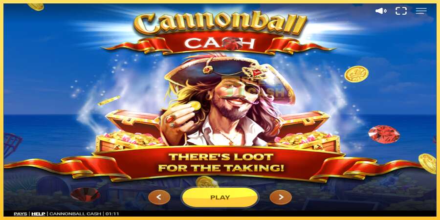 Cannonball Cash акча үчүн оюн машинасы, сүрөт 1