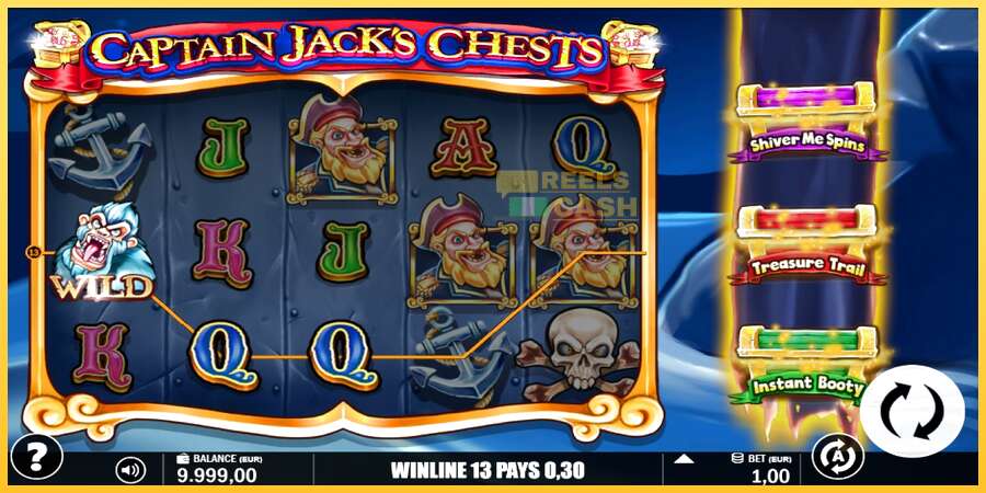 Captain Jacks Chests акча үчүн оюн машинасы, сүрөт 3