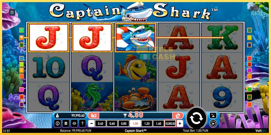 Captain Shark акча үчүн оюн машинасы, сүрөт 8