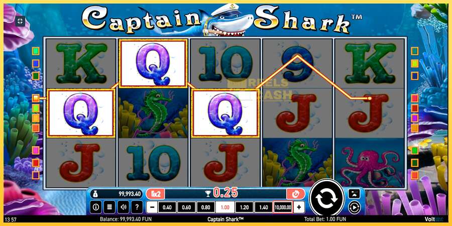 Captain Shark акча үчүн оюн машинасы, сүрөт 10