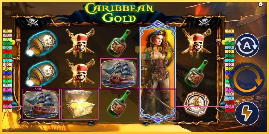 Caribbean Gold. акча үчүн оюн машинасы, сүрөт 2