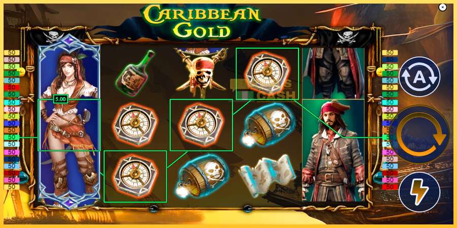 Caribbean Gold. акча үчүн оюн машинасы, сүрөт 3