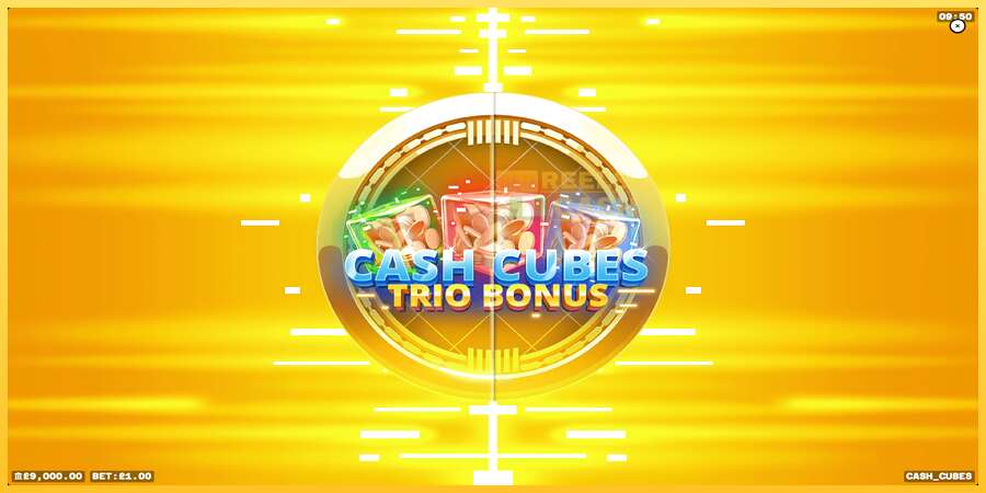 Cash Cubes: Trio Bonus акча үчүн оюн машинасы, сүрөт 1