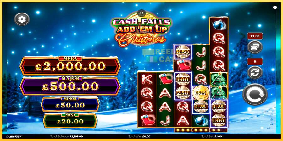 Cash Falls: Add Em Up Christmas акча үчүн оюн машинасы, сүрөт 3