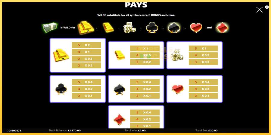 Cash Falls: Add Em Up Gold акча үчүн оюн машинасы, сүрөт 5