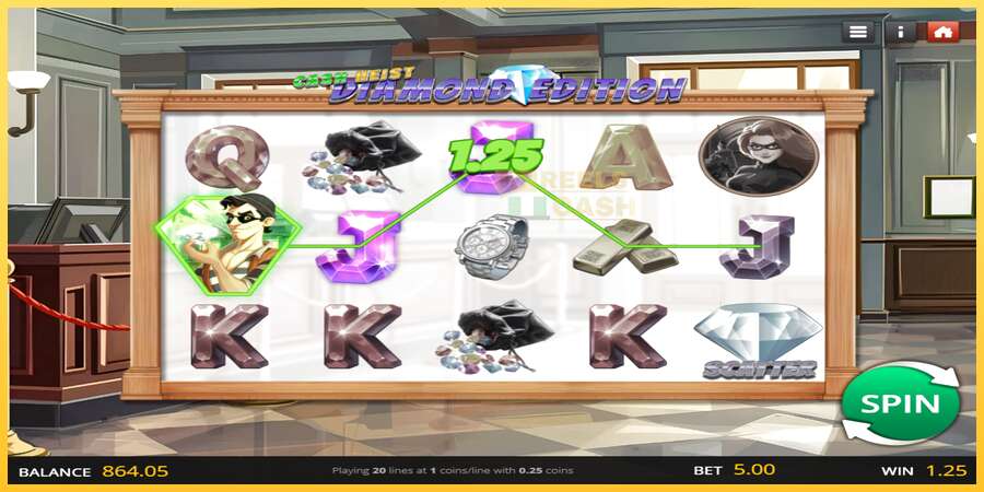 Cash Heist Diamond Edition акча үчүн оюн машинасы, сүрөт 2