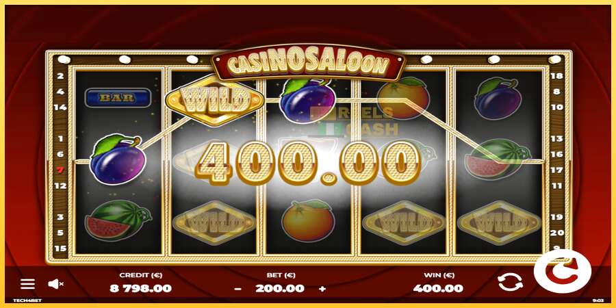 Casino Saloon акча үчүн оюн машинасы, сүрөт 2