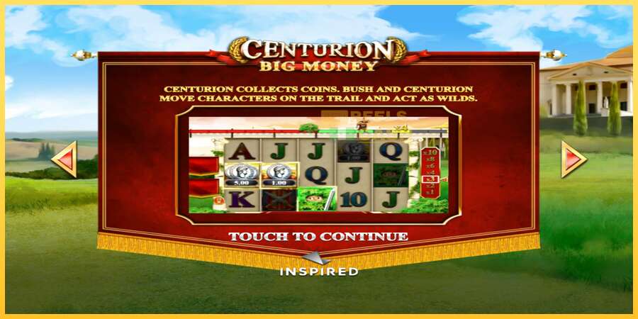 Centurion Big Money акча үчүн оюн машинасы, сүрөт 1