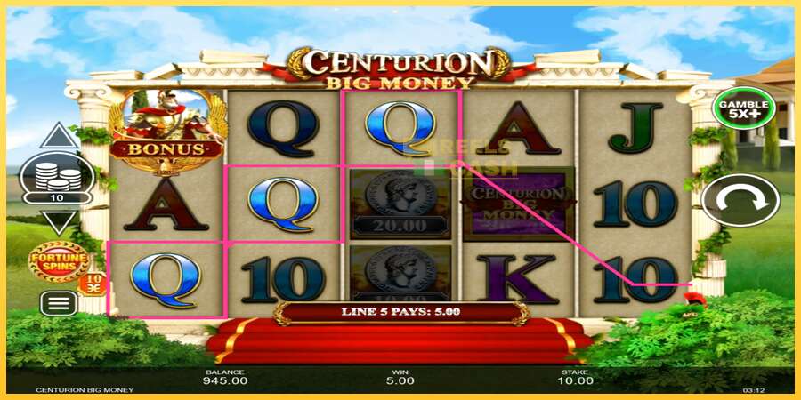 Centurion Big Money акча үчүн оюн машинасы, сүрөт 3