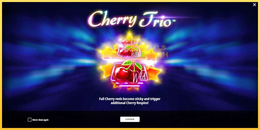 Cherry Trio акча үчүн оюн машинасы, сүрөт 1