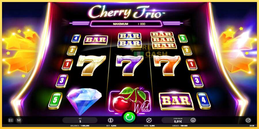 Cherry Trio акча үчүн оюн машинасы, сүрөт 2