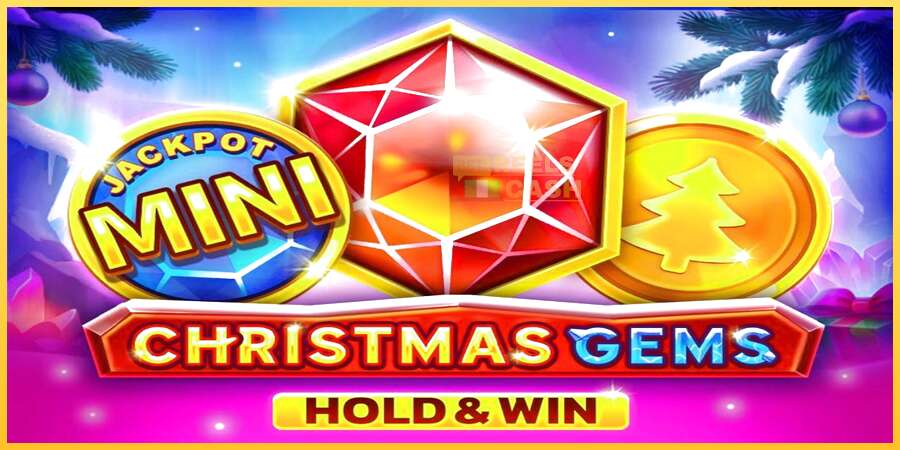 Christmas Gems Hold & Win акча үчүн оюн машинасы, сүрөт 1