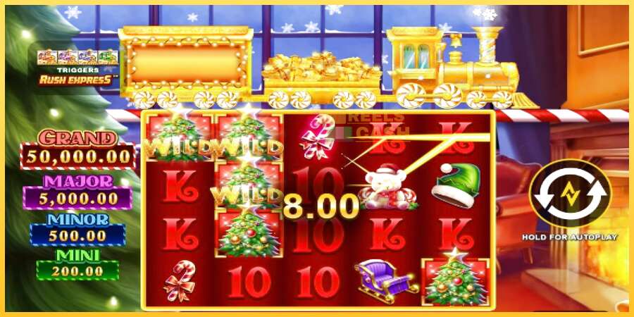 Christmas Rush Express акча үчүн оюн машинасы, сүрөт 3