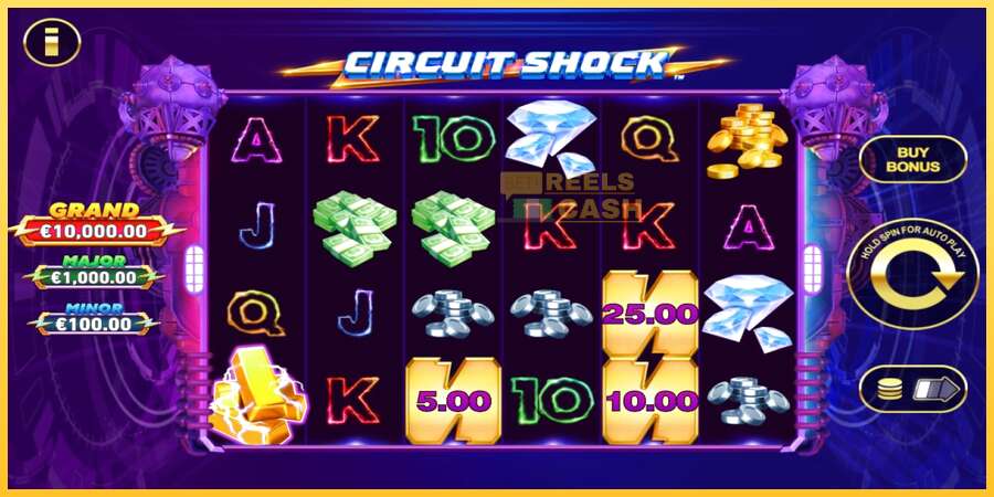 Circuit Shock акча үчүн оюн машинасы, сүрөт 1