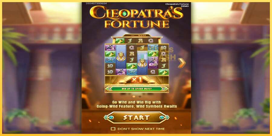 Cleopatras Fortune акча үчүн оюн машинасы, сүрөт 1