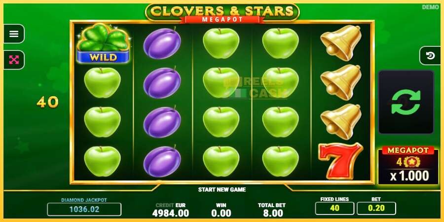 Clovers & Stars акча үчүн оюн машинасы, сүрөт 2