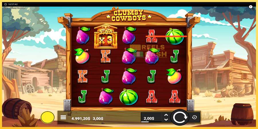 Clumsy Cowboys акча үчүн оюн машинасы, сүрөт 3