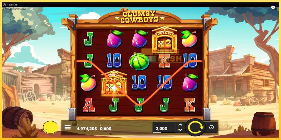 Clumsy Cowboys акча үчүн оюн машинасы, сүрөт 5