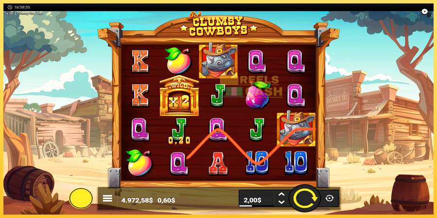 Clumsy Cowboys акча үчүн оюн машинасы, сүрөт 6