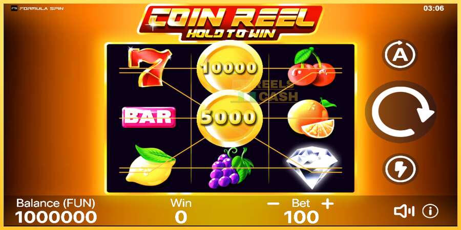 Coin Reel: Hold to Win акча үчүн оюн машинасы, сүрөт 1