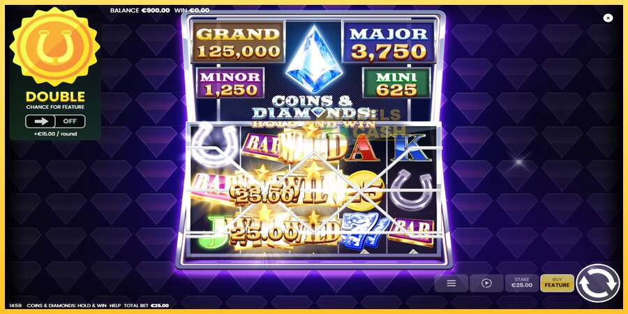 Coins & Diamonds: Hold and Win акча үчүн оюн машинасы, сүрөт 3