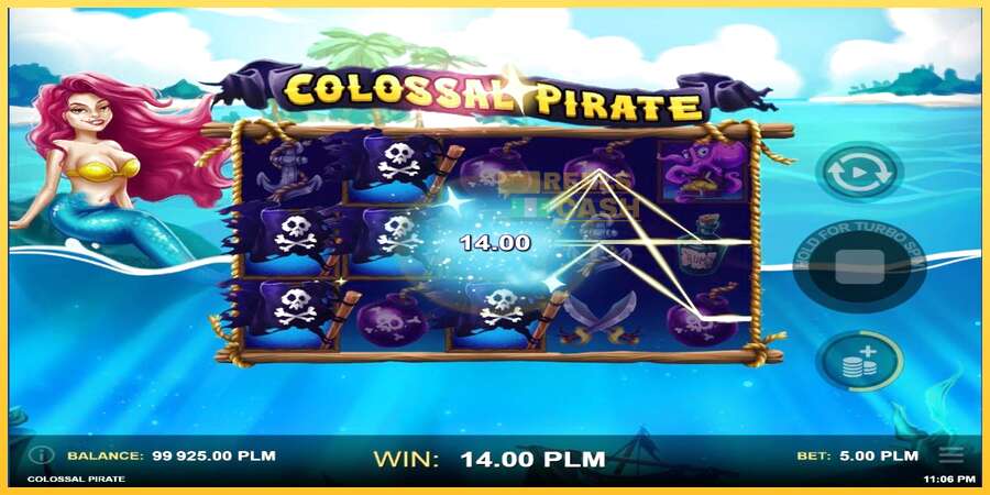 Colossal Pirate акча үчүн оюн машинасы, сүрөт 4