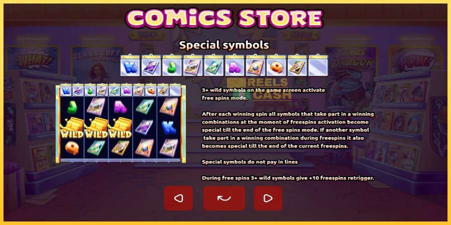 Comics Store акча үчүн оюн машинасы, сүрөт 4