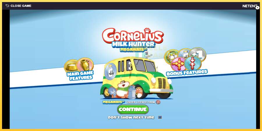 Cornelius Milk Hunter Megaways акча үчүн оюн машинасы, сүрөт 1