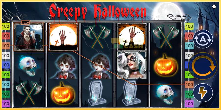 Creepy Halloween акча үчүн оюн машинасы, сүрөт 3