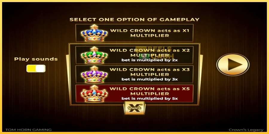 Crowns Legacy акча үчүн оюн машинасы, сүрөт 1