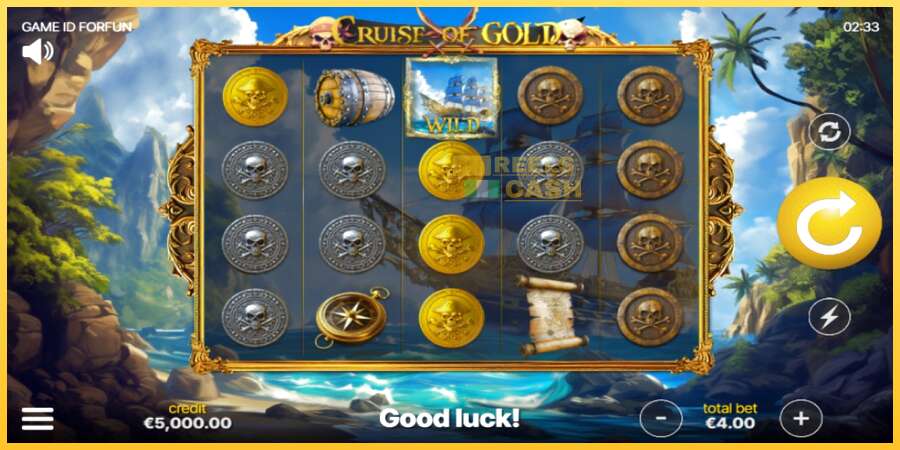 Cruise of Gold акча үчүн оюн машинасы, сүрөт 1