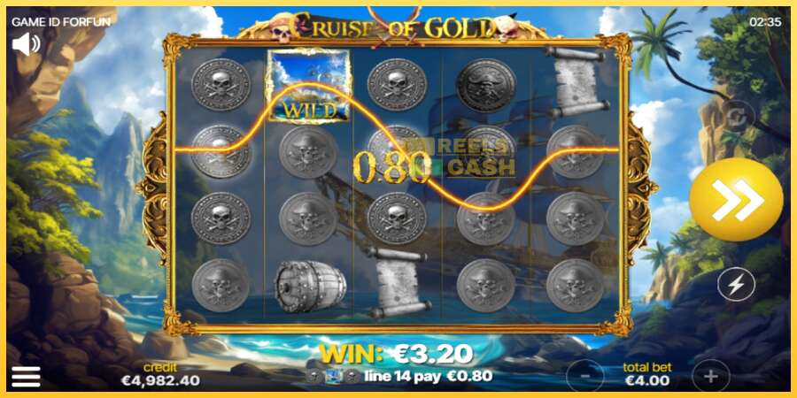 Cruise of Gold акча үчүн оюн машинасы, сүрөт 2