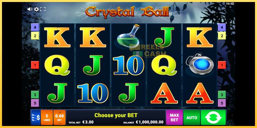 Crystal Ball акча үчүн оюн машинасы, сүрөт 1