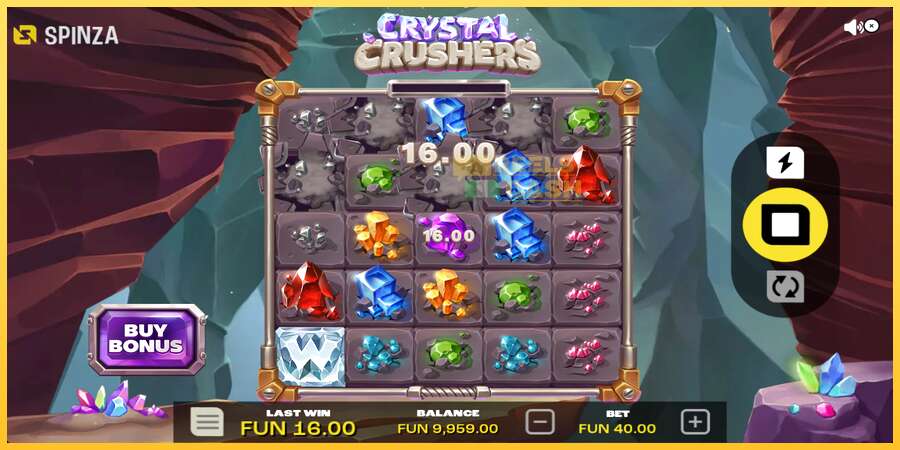 Crystal Crushers акча үчүн оюн машинасы, сүрөт 3