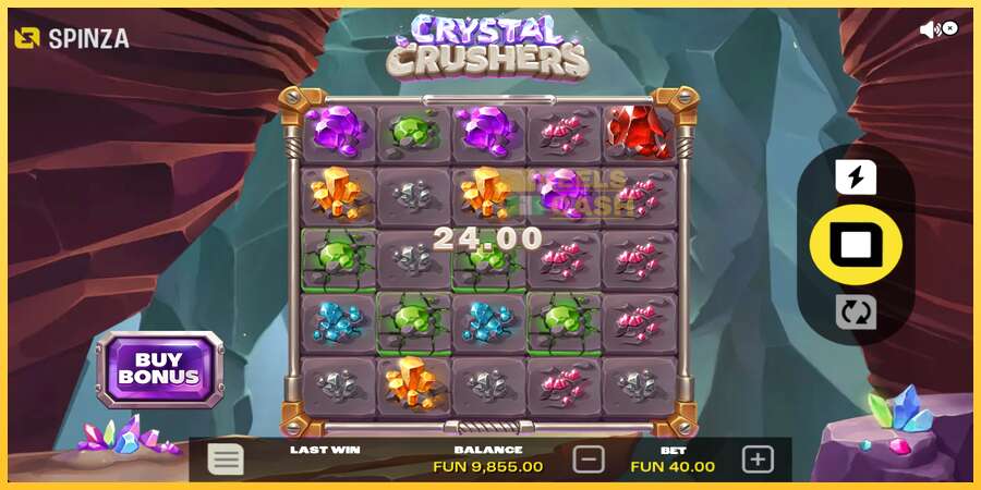 Crystal Crushers акча үчүн оюн машинасы, сүрөт 4