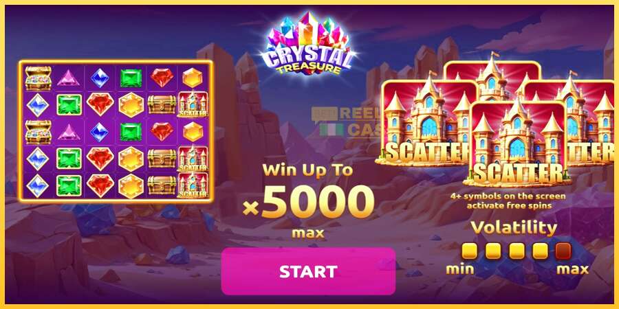 Crystal Treasure акча үчүн оюн машинасы, сүрөт 1