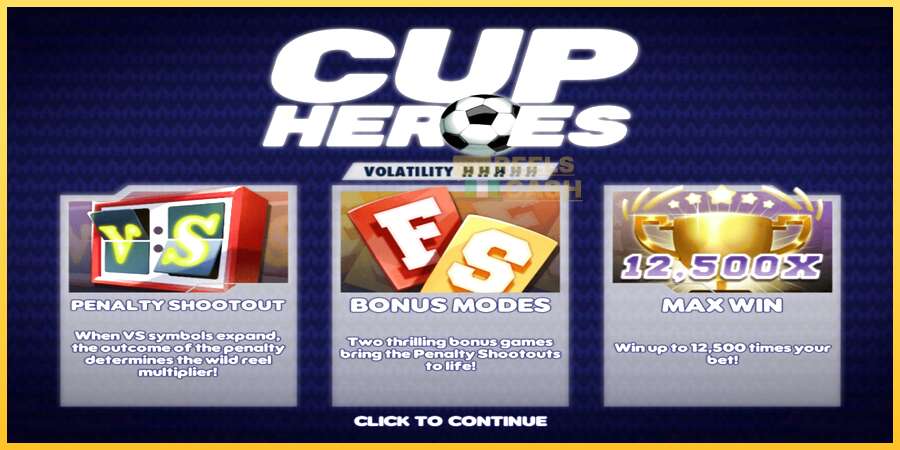 Cup Heroes акча үчүн оюн машинасы, сүрөт 1